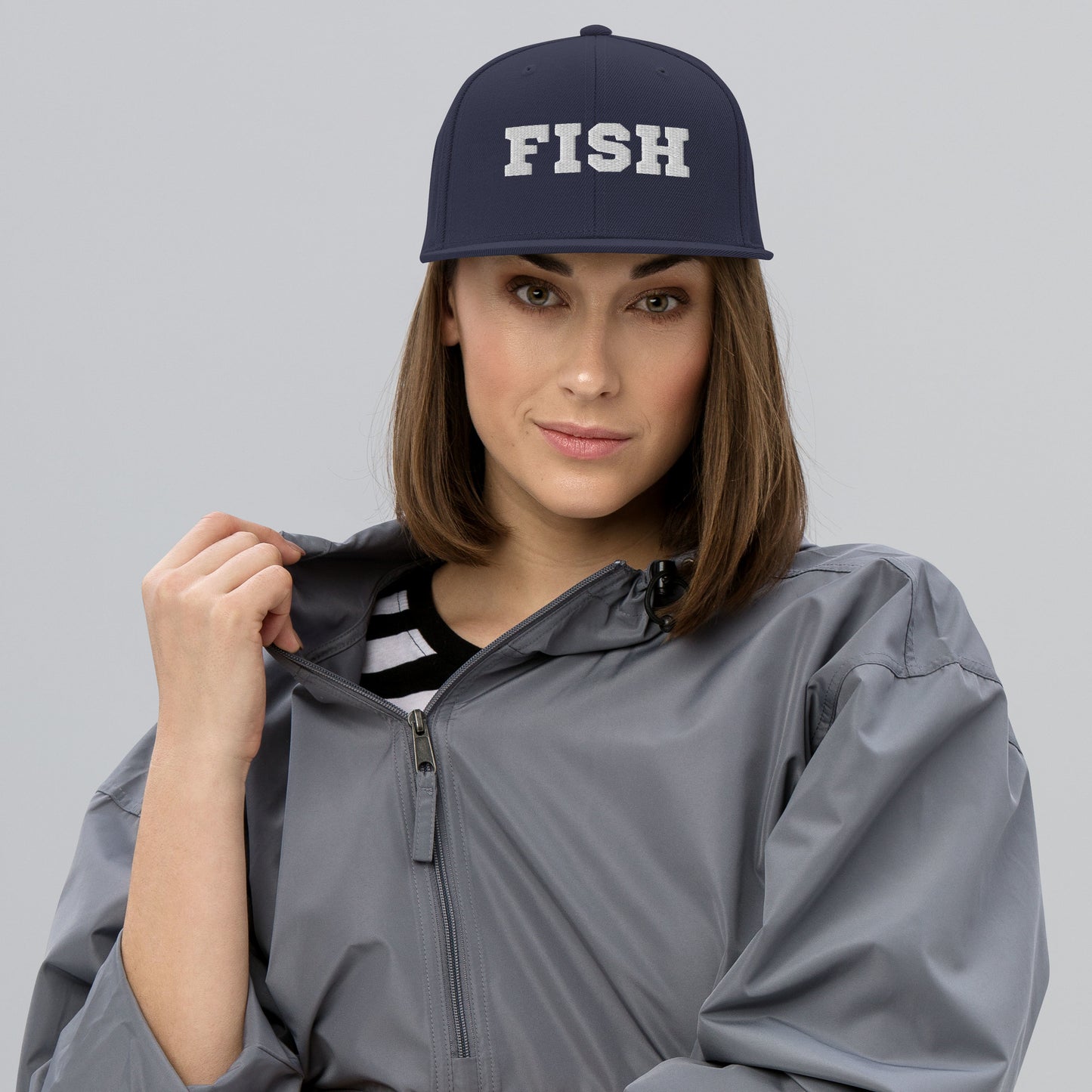 Fish Snapback Hat