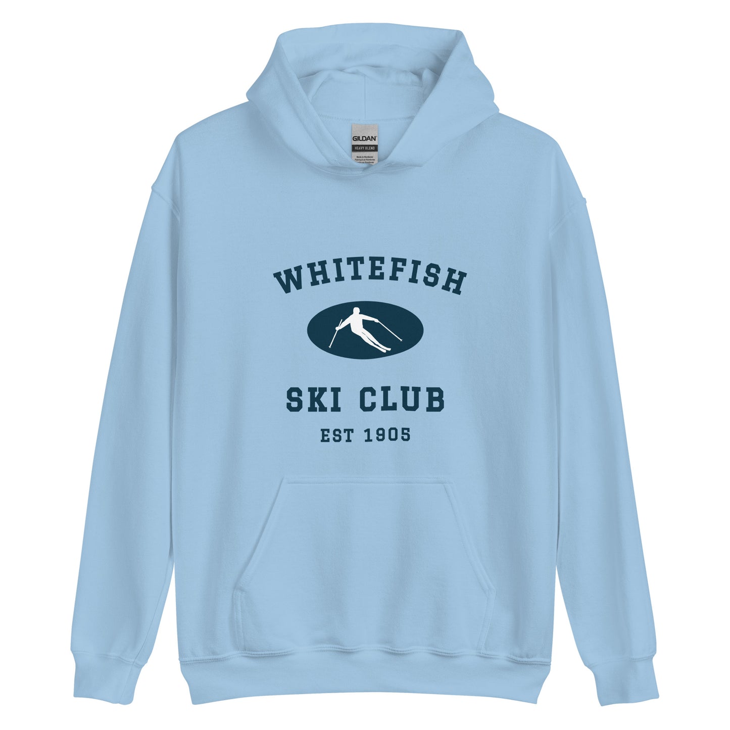 ski club hoodie light
