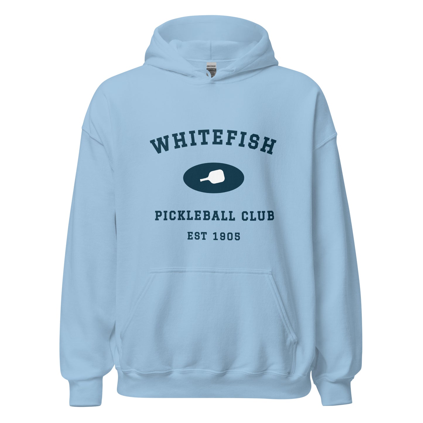 pickleball club hoodie light