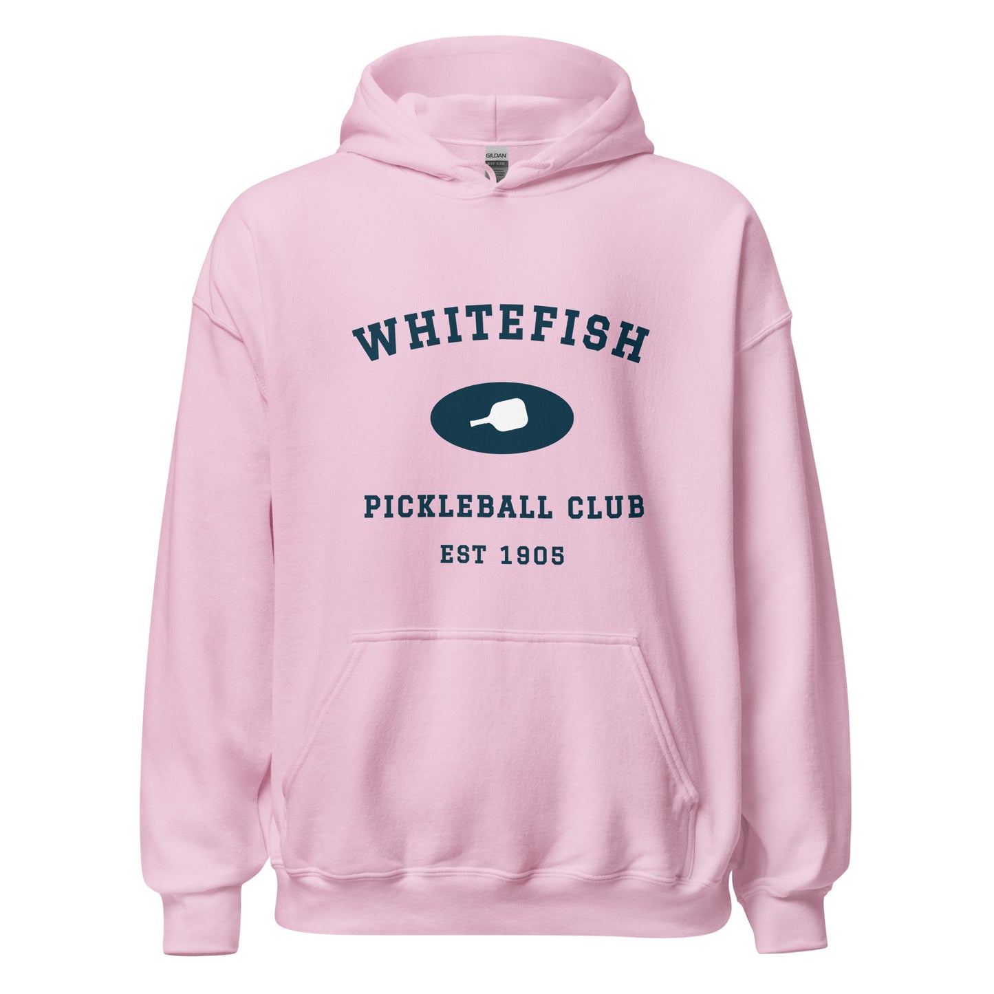 pickleball club hoodie light
