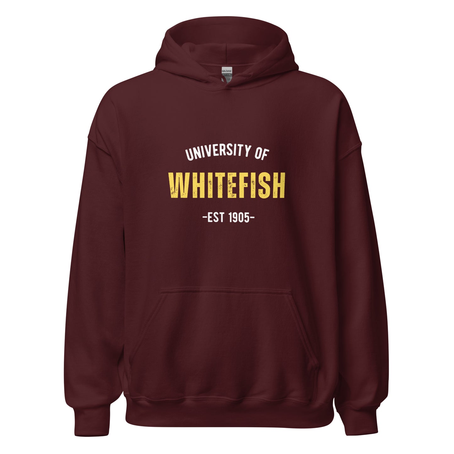 whitefish university hoodie