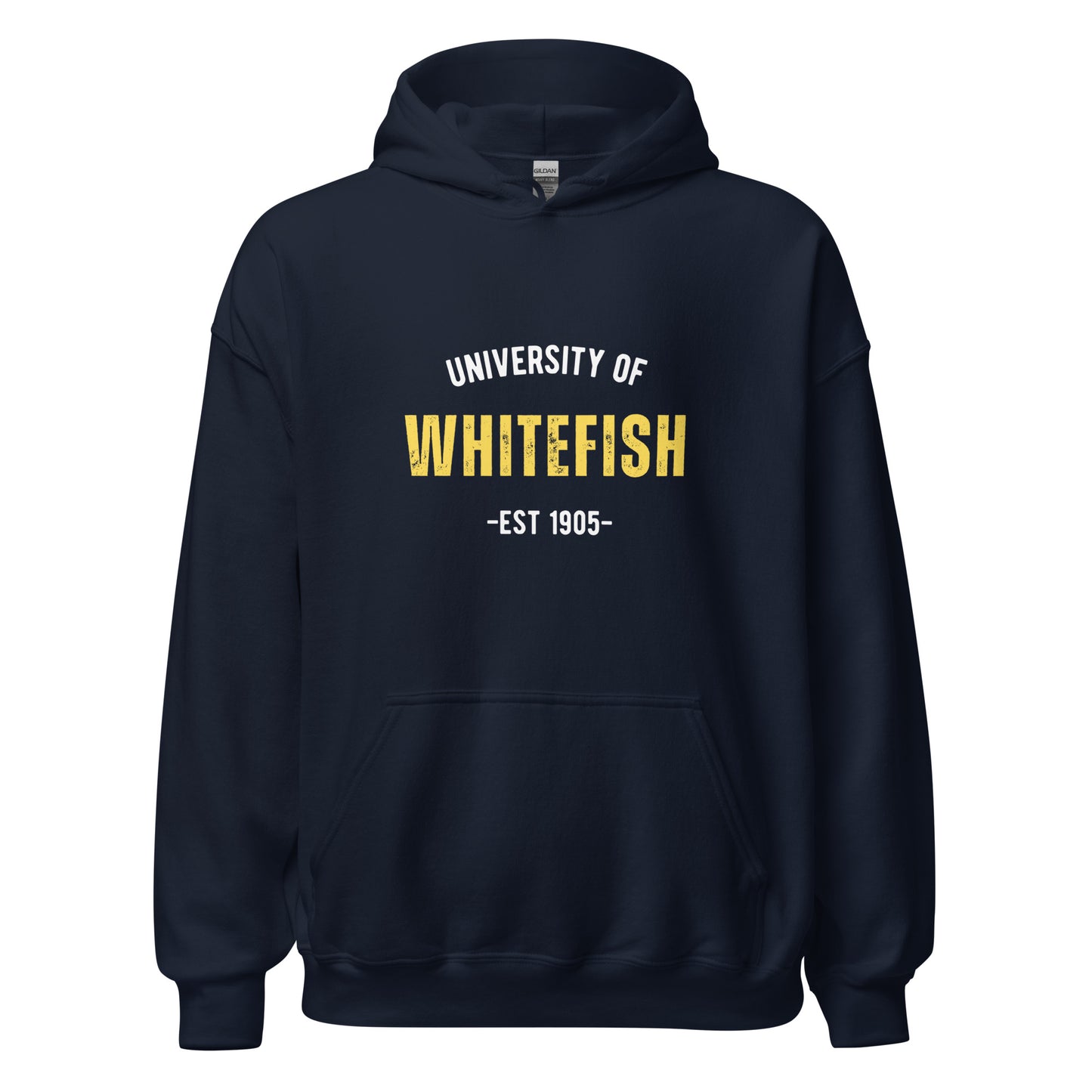 whitefish university hoodie