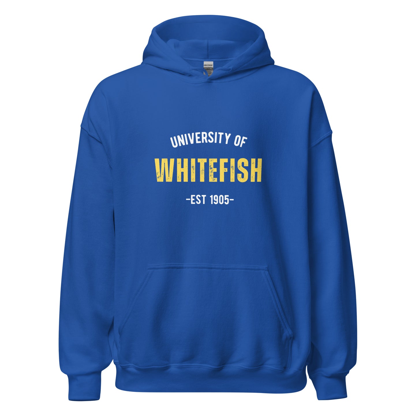 whitefish university hoodie