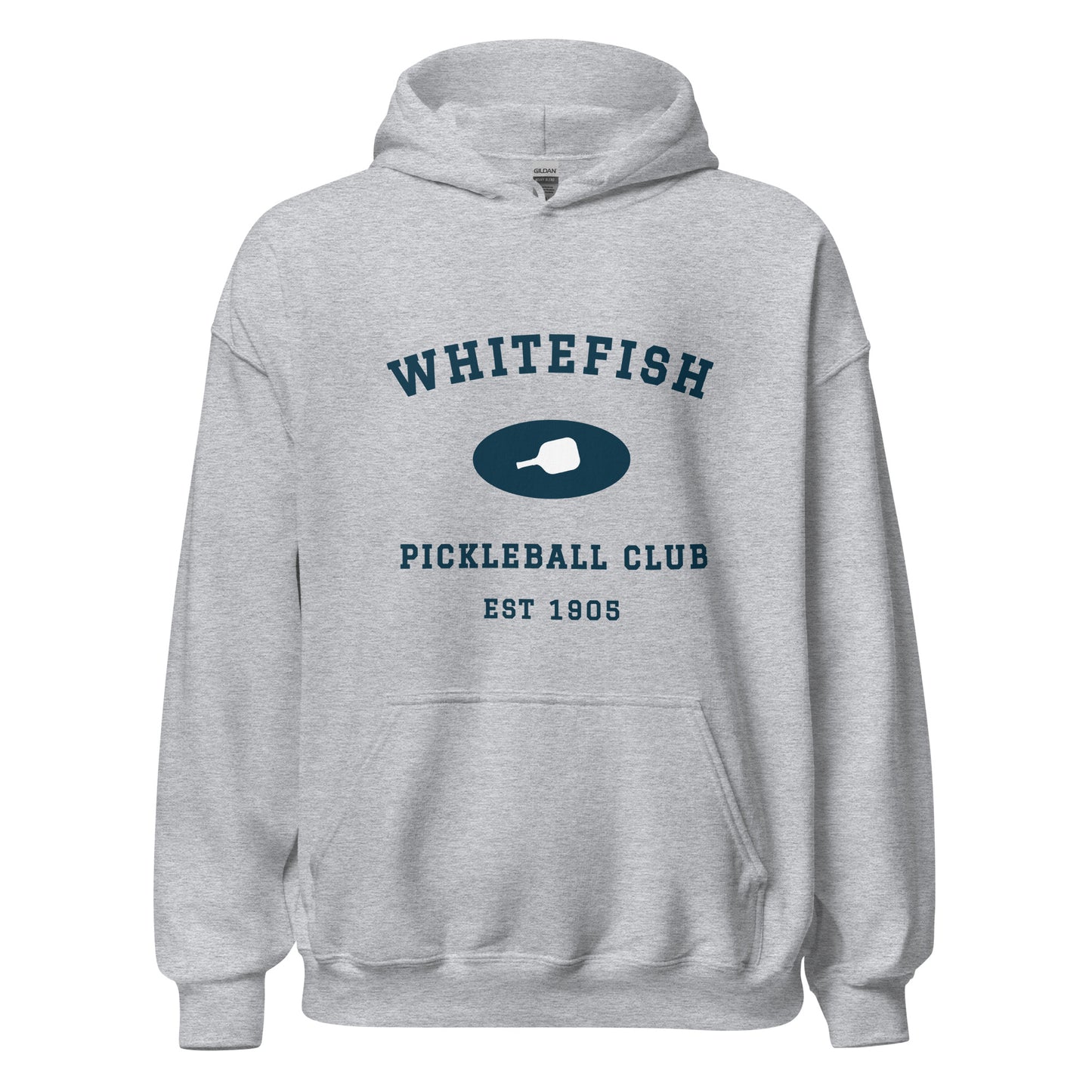 pickleball club hoodie light