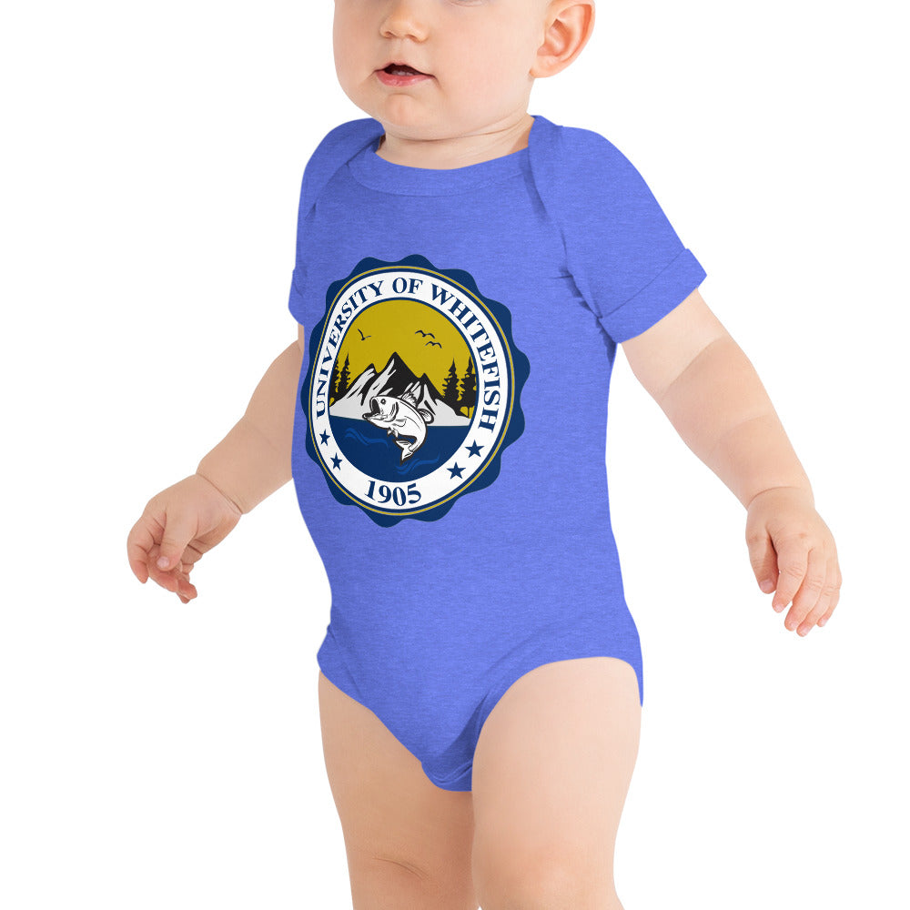 Crest Baby short sleeve one piece