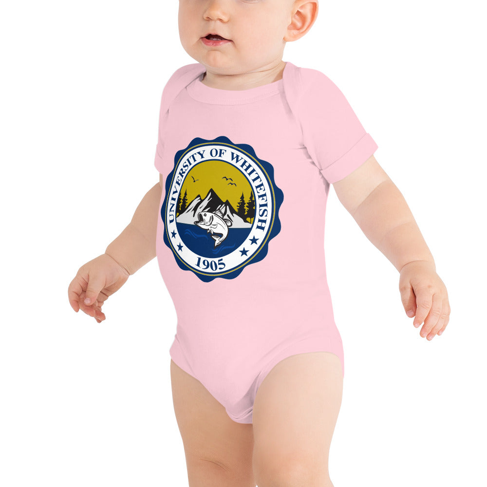 Crest Baby short sleeve one piece