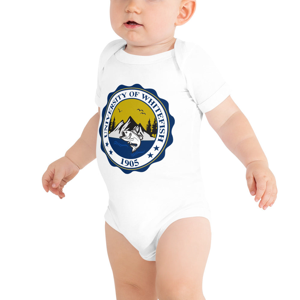 Crest Baby short sleeve one piece