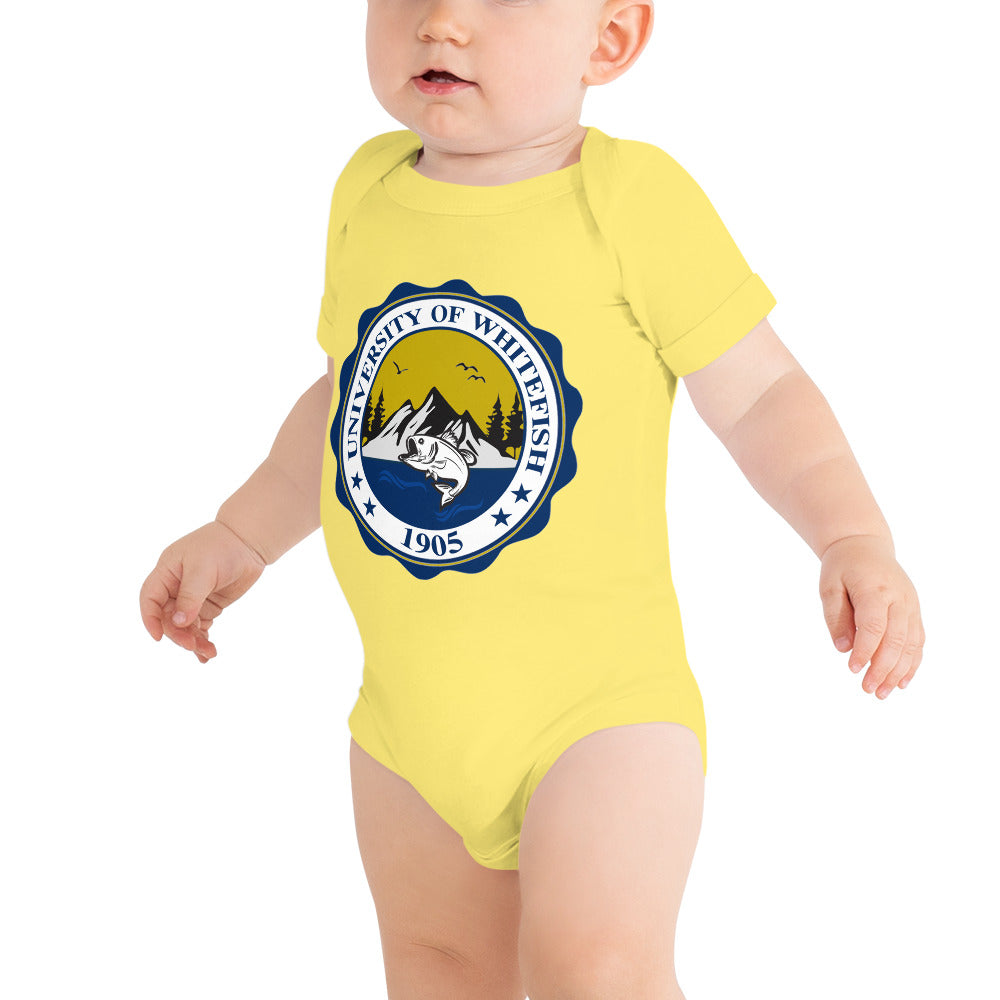 Crest Baby short sleeve one piece
