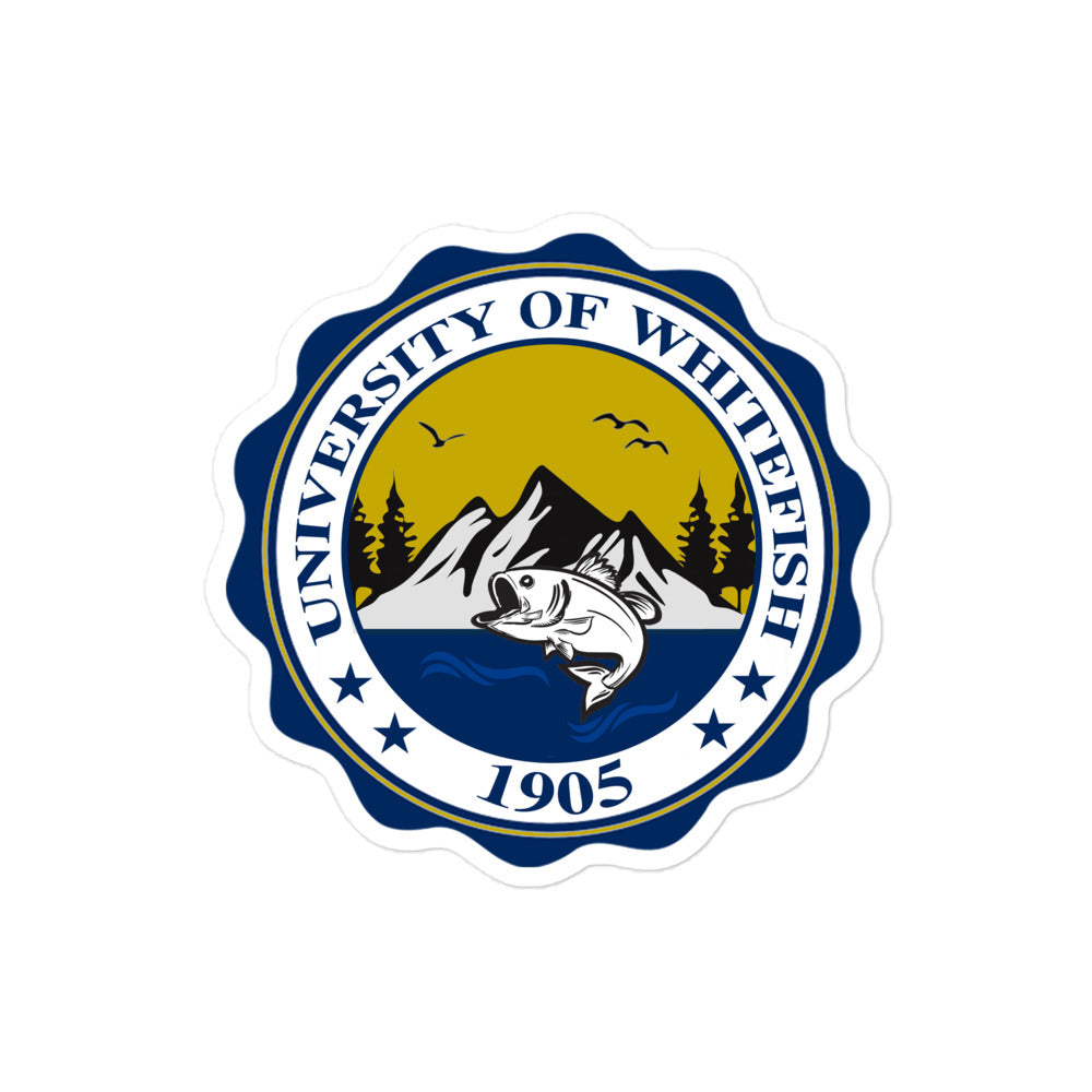 Crest bubble-free stickers