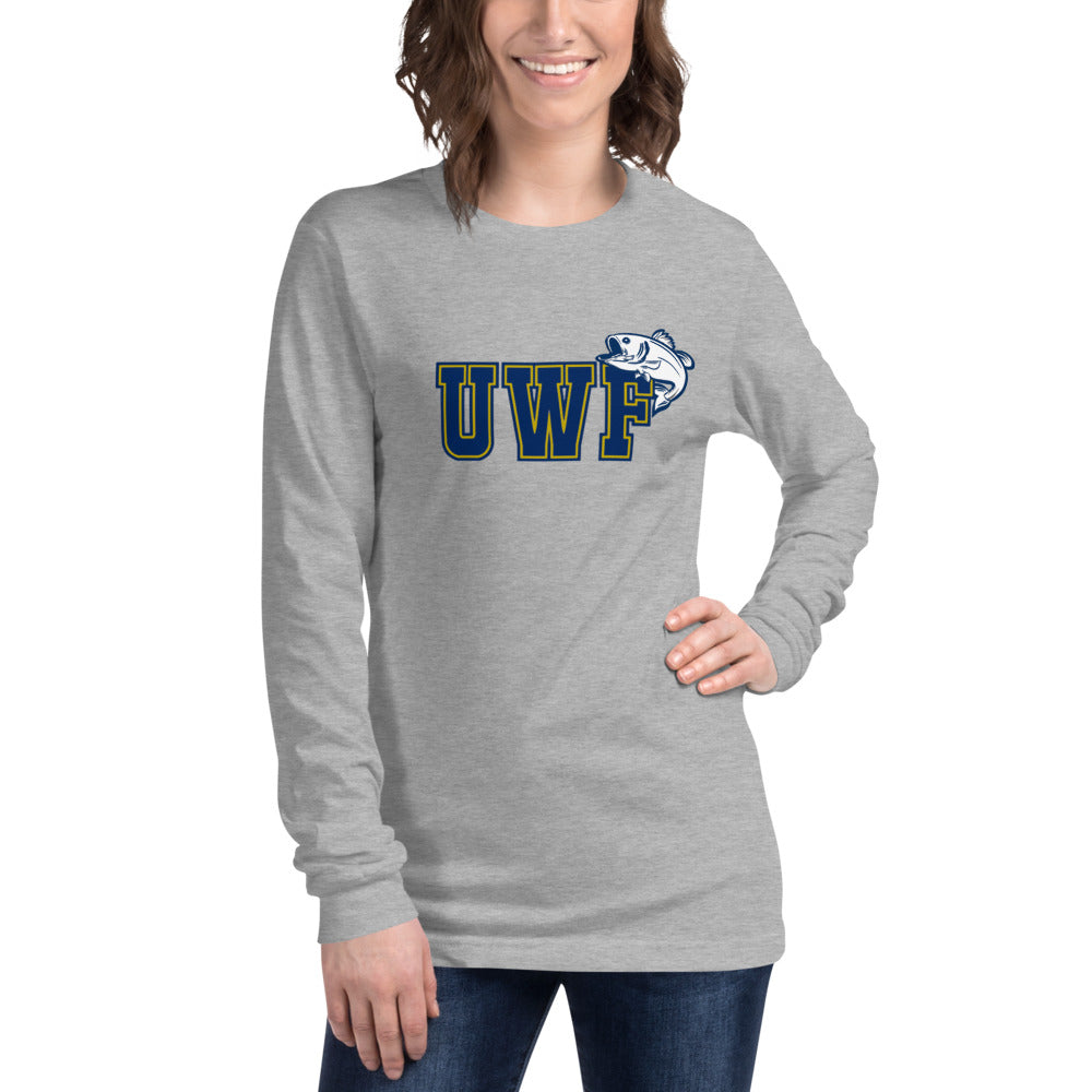 UWF Women's/Unisex Long Sleeve Tee
