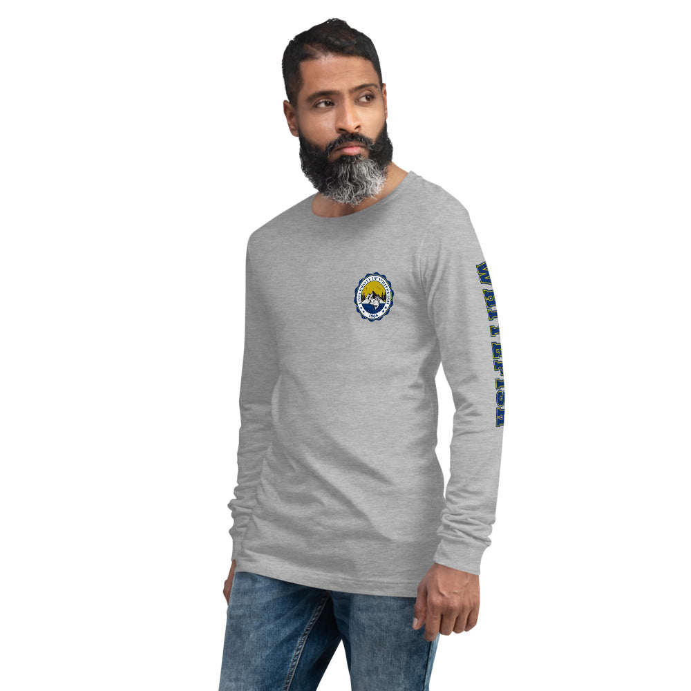 Crest Men's/Unisex Long Sleeve Tee