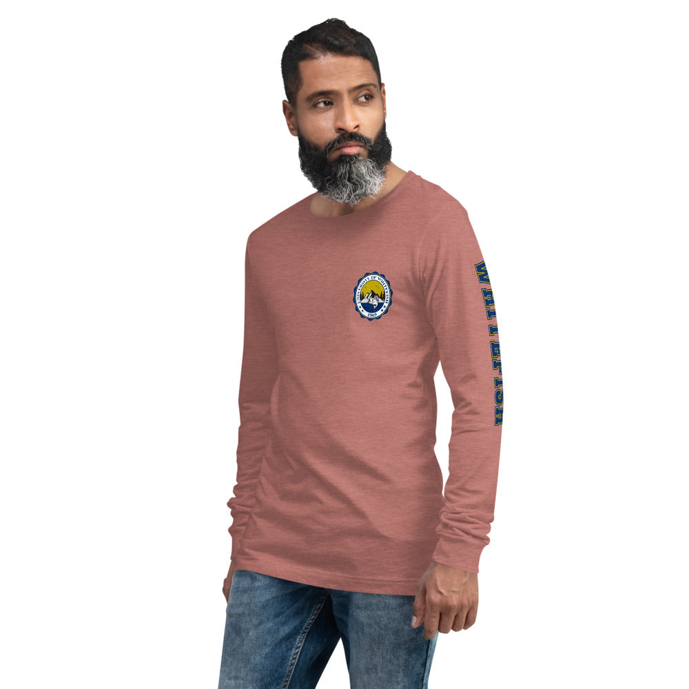 Crest Men's/Unisex Long Sleeve Tee