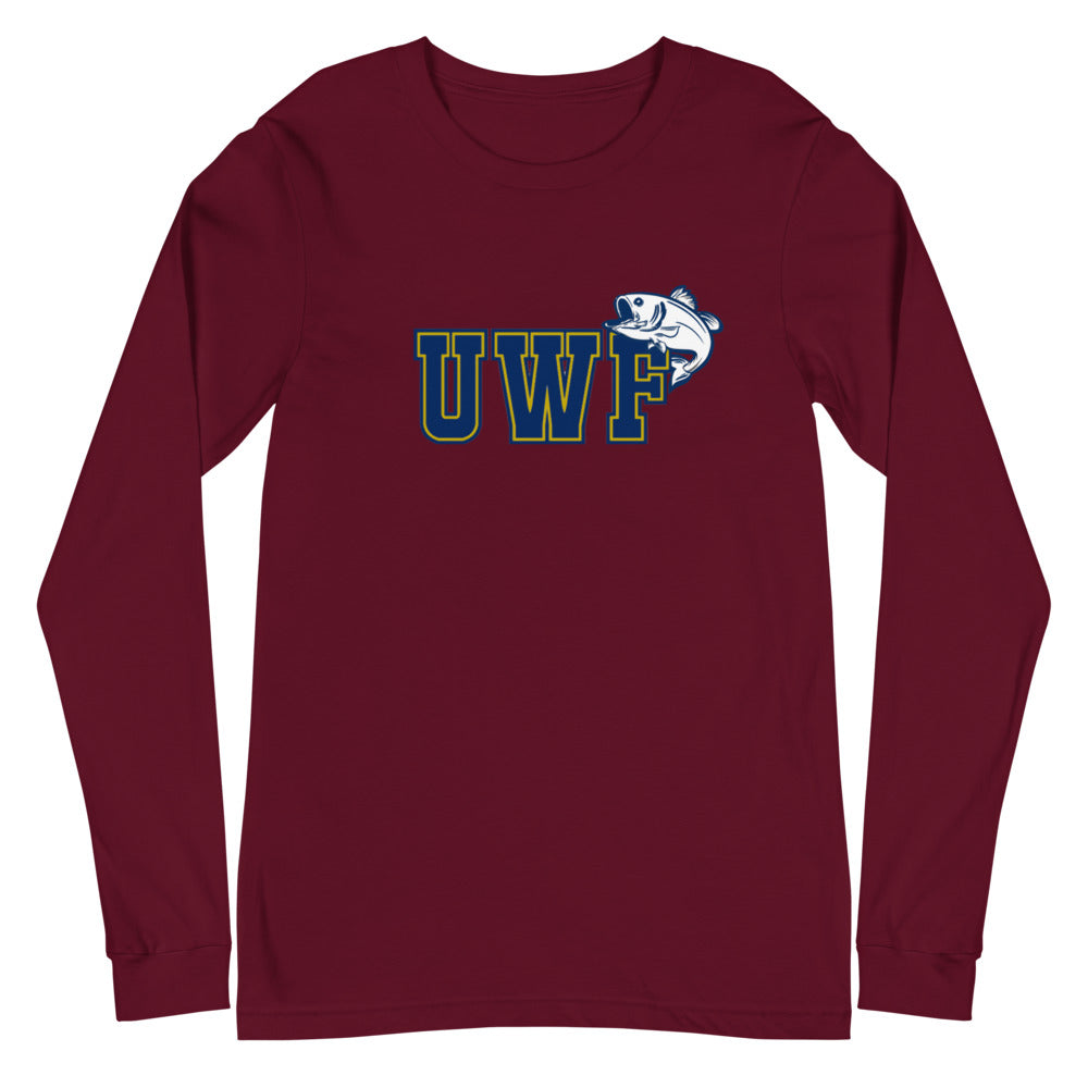 UWF Women's/Unisex Long Sleeve Tee