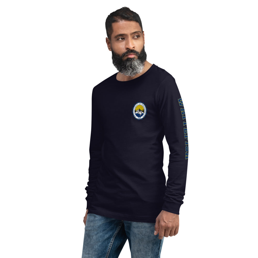 Crest Men's/Unisex Long Sleeve Tee