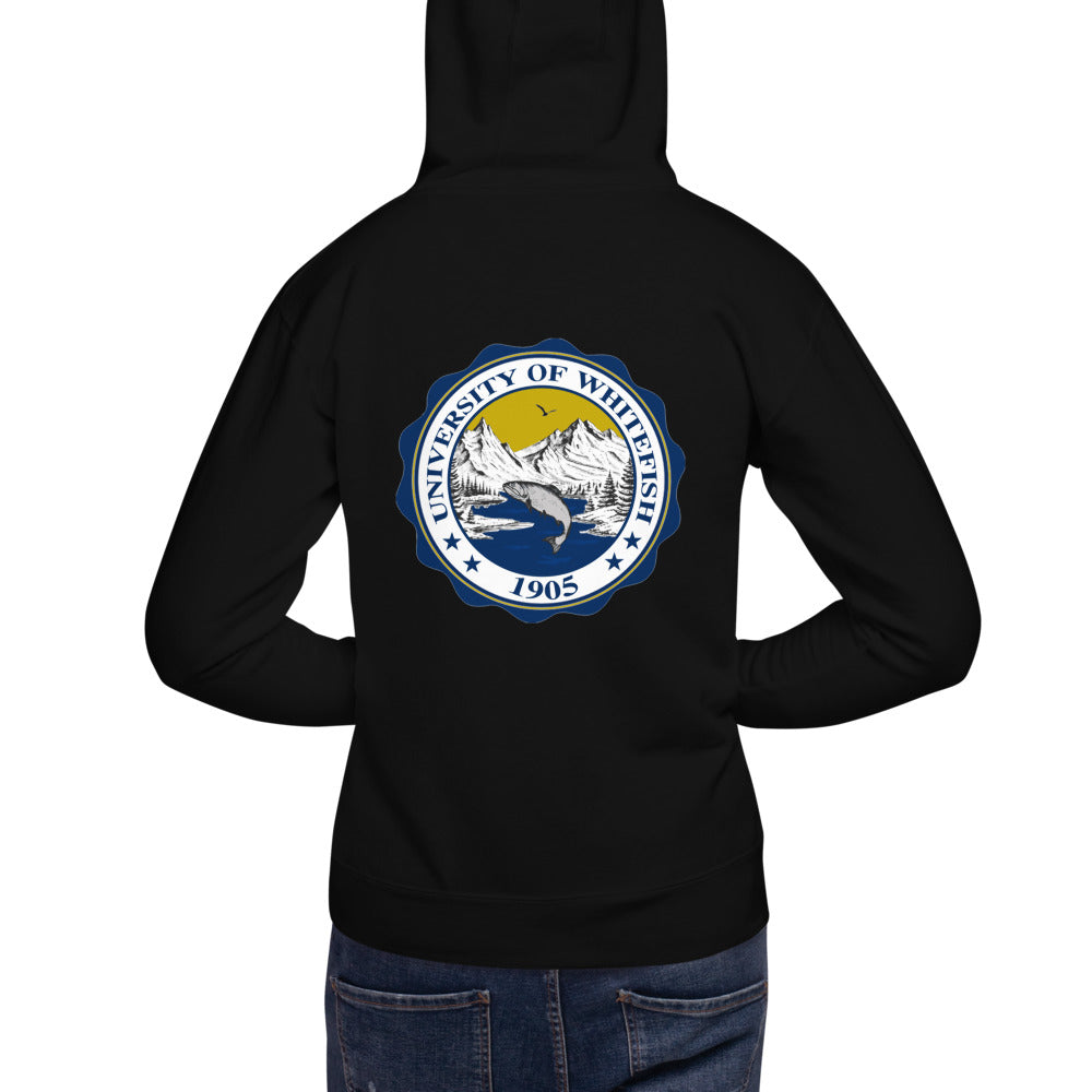 Men's / Unisex Hoodie Traditional Crest Back