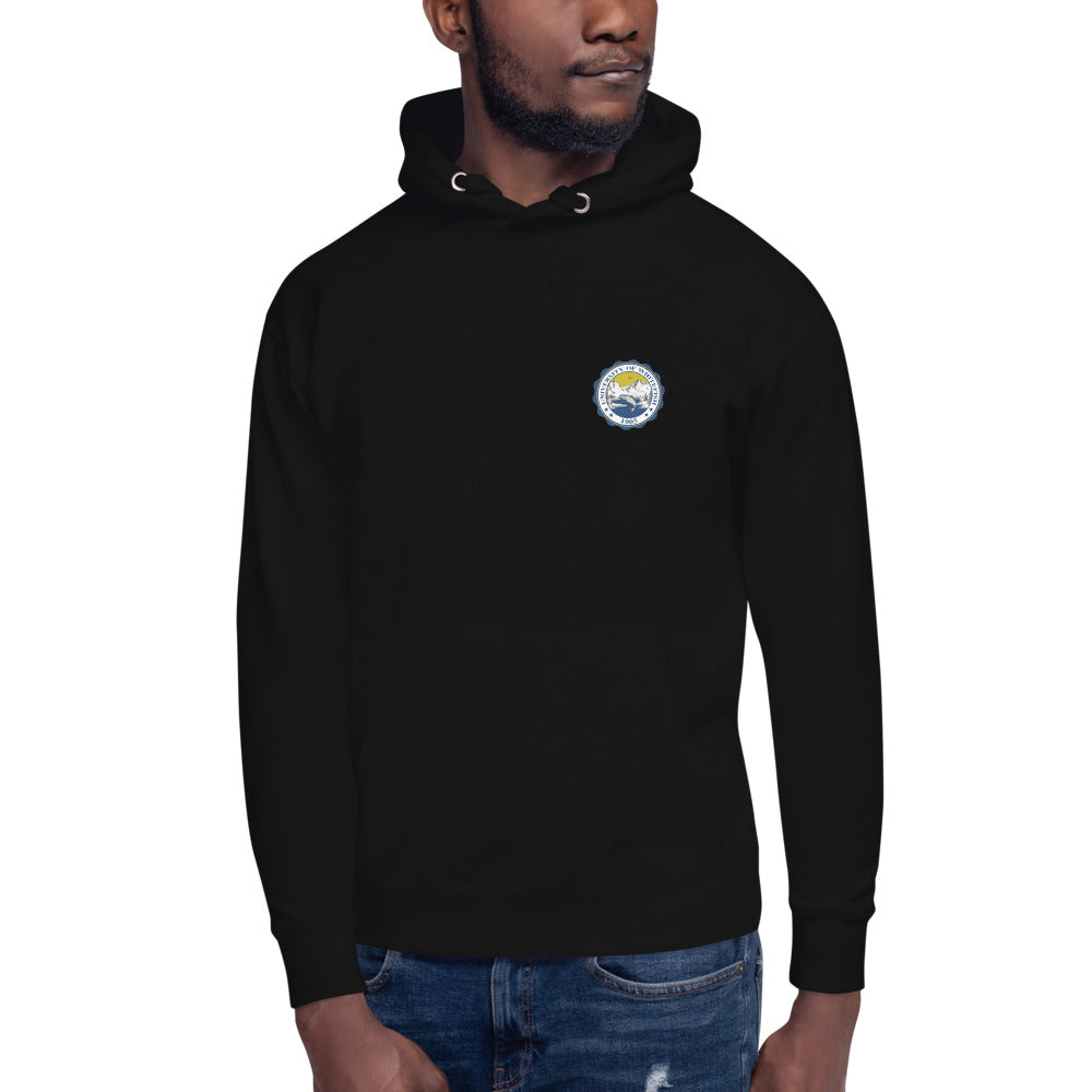 Men's / Unisex Hoodie Traditional Crest Back
