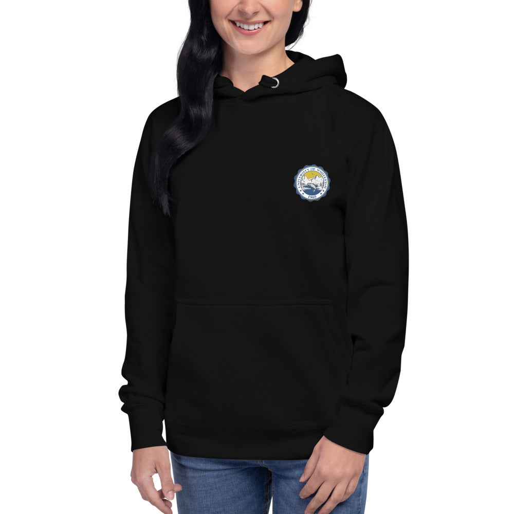 Women's / Unisex Hoodie Traditional Crest Back