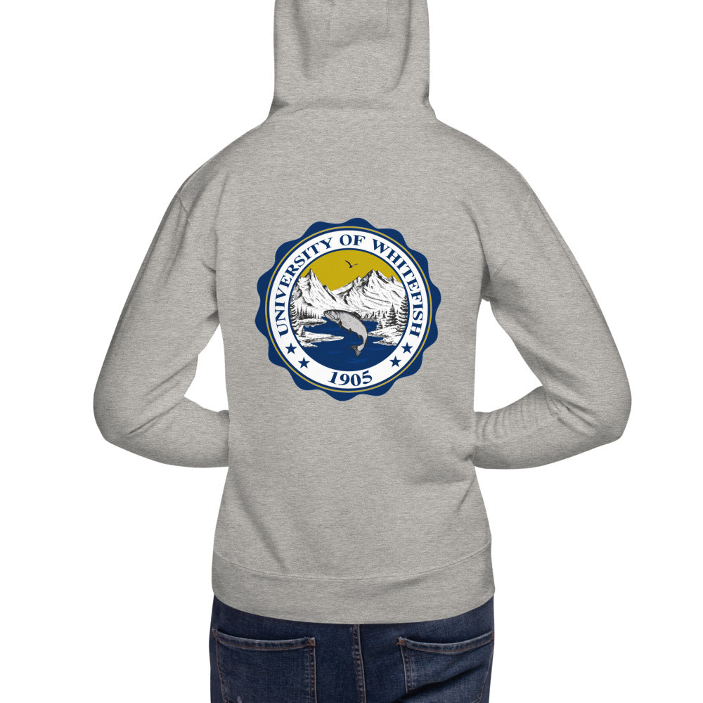 Men's / Unisex Hoodie Traditional Crest Back