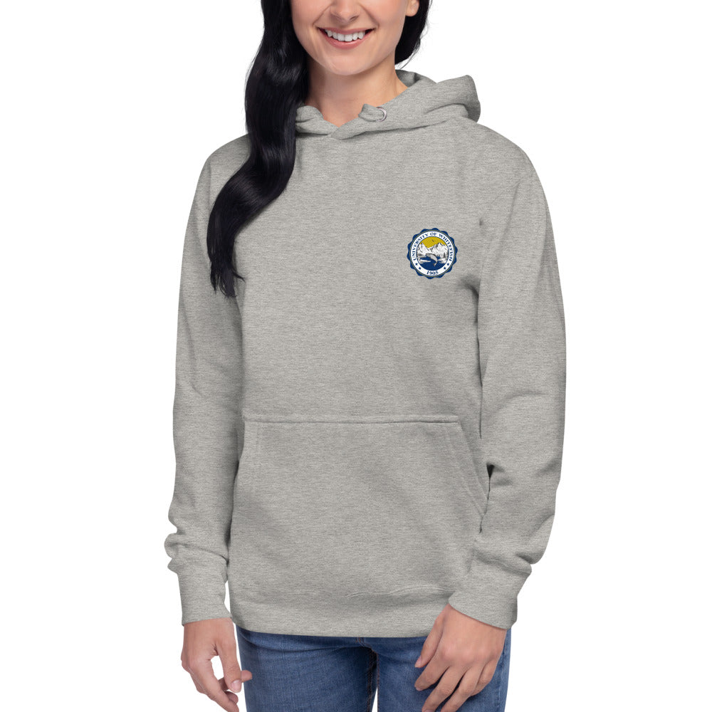 Women's / Unisex Hoodie Traditional Crest Back