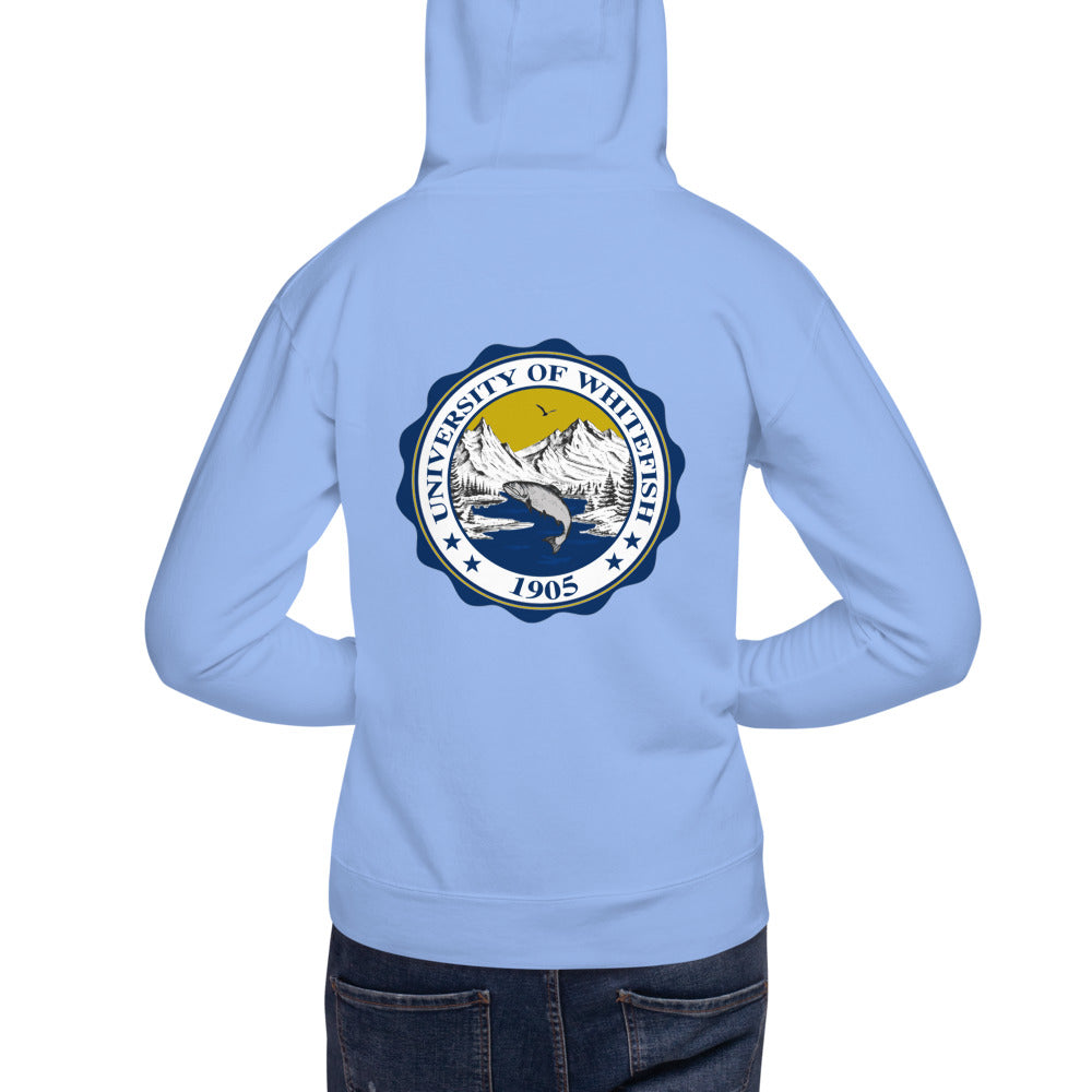 Men's / Unisex Hoodie Traditional Crest Back