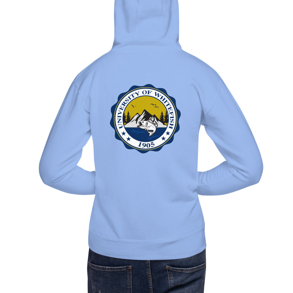 Men's/Unisex Hoodie Modern Crest Back