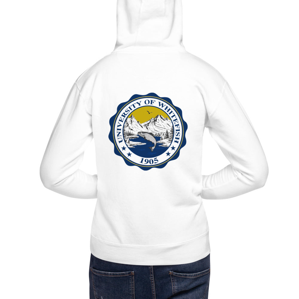 Men's / Unisex Hoodie Traditional Crest Back