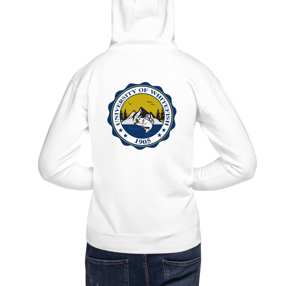 Men's/Unisex Hoodie Modern Crest Back