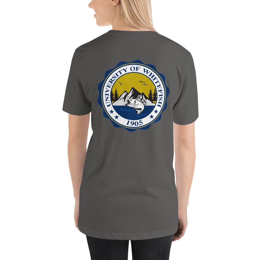 Short-Sleeve Women's/Unisex T-Shirt Modern Crest Back