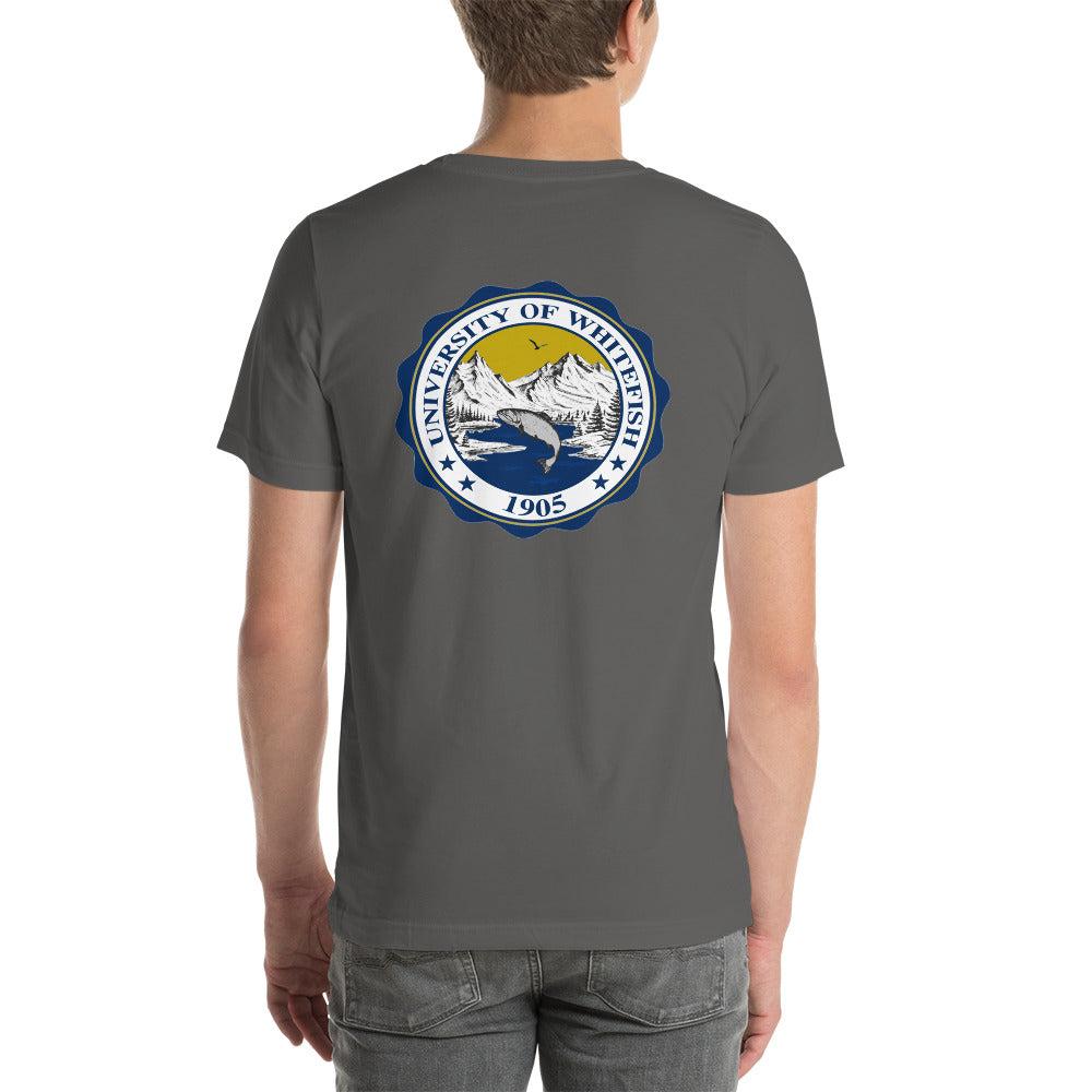 Short-Sleeve Men's/Unisex T-Shirt Traditional Crest Back
