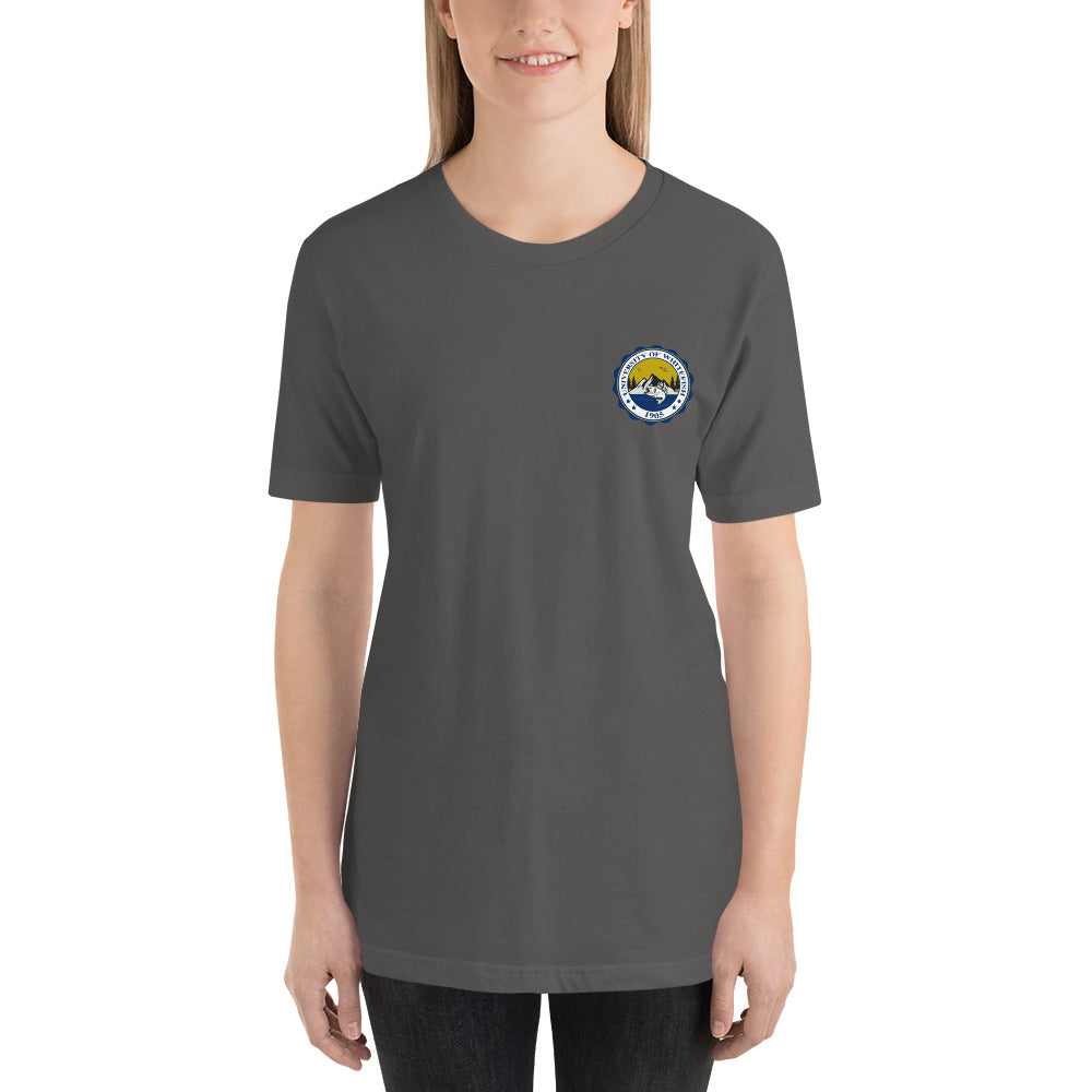 Short-Sleeve Women's/Unisex T-Shirt Modern Crest Back