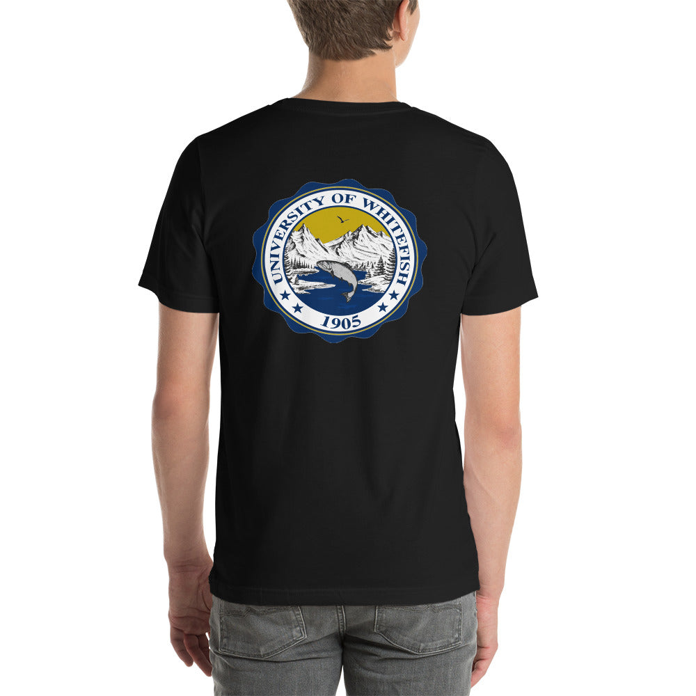 Short-Sleeve Men's/Unisex T-Shirt Traditional Crest Back