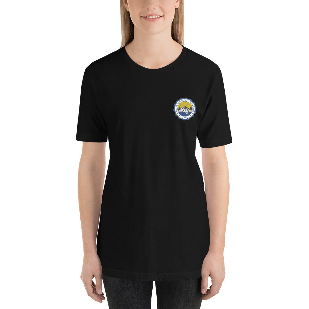 Short-Sleeve Women's/Unisex T-Shirt Modern Crest Back