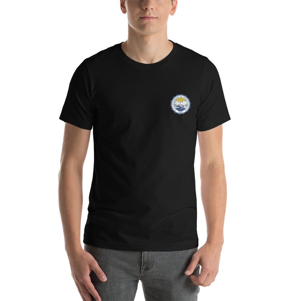 Short-Sleeve Men's/Unisex T-Shirt Traditional Crest Back