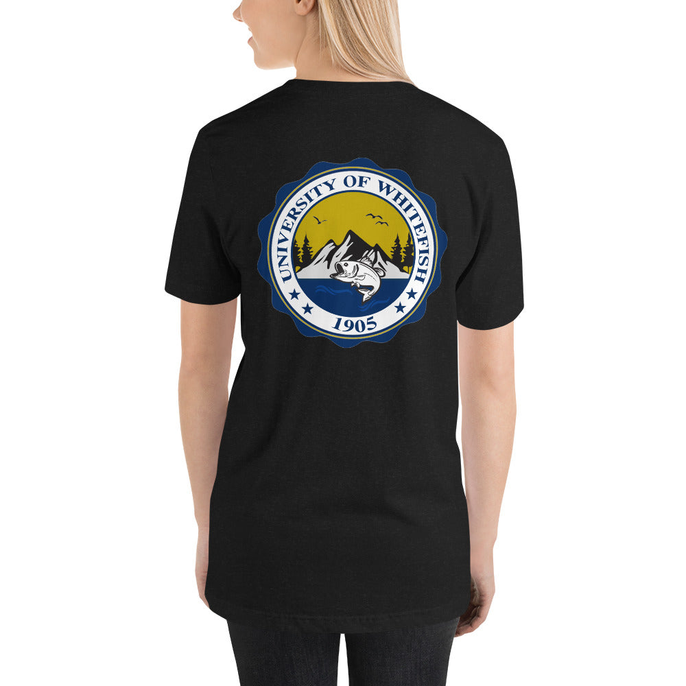 Short-Sleeve Women's/Unisex T-Shirt Modern Crest Back