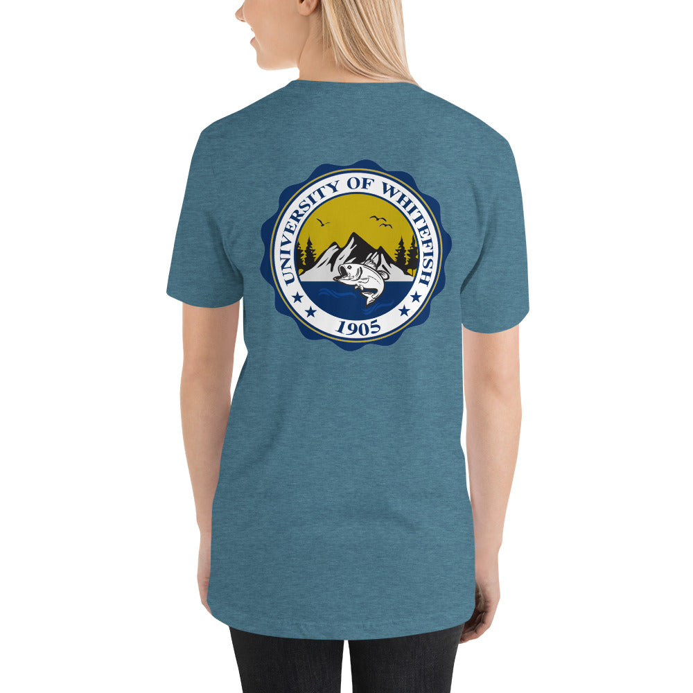 Short-Sleeve Women's/Unisex T-Shirt Modern Crest Back