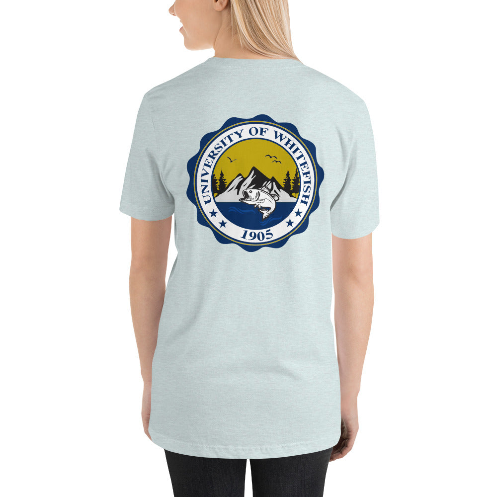 Short-Sleeve Women's/Unisex T-Shirt Modern Crest Back