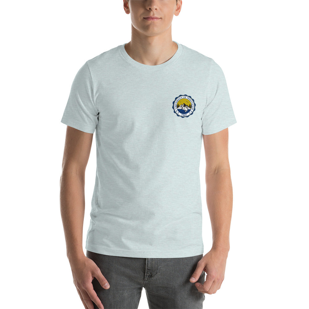 Short-Sleeve Men's/Unisex T-Shirt Modern Crest Back