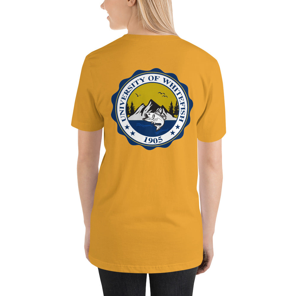 Short-Sleeve Women's/Unisex T-Shirt Modern Crest Back