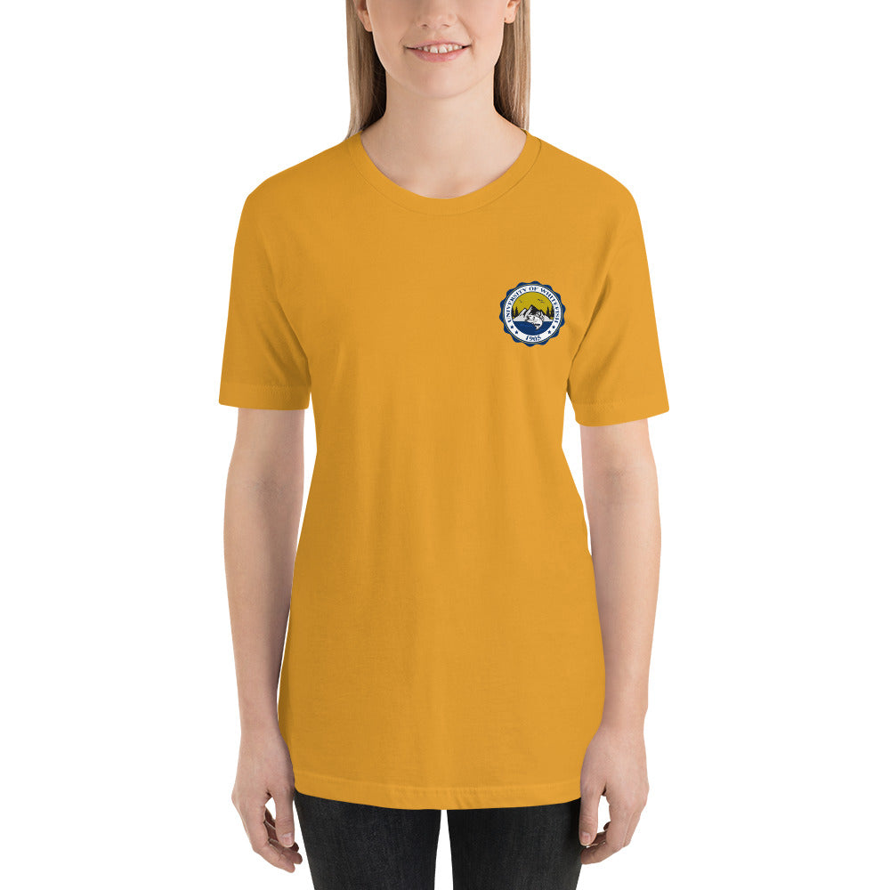 Short-Sleeve Women's/Unisex T-Shirt Modern Crest Back