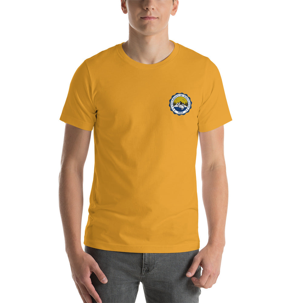 Short-Sleeve Men's/Unisex T-Shirt Modern Crest Back