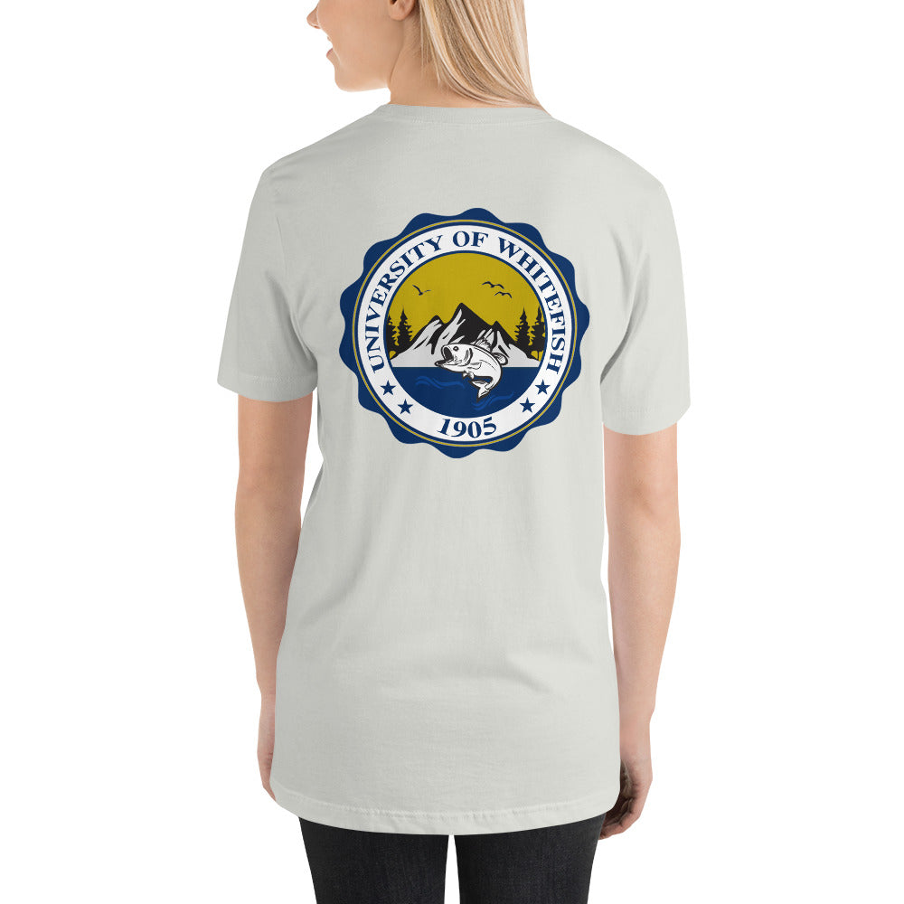 Short-Sleeve Women's/Unisex T-Shirt Modern Crest Back
