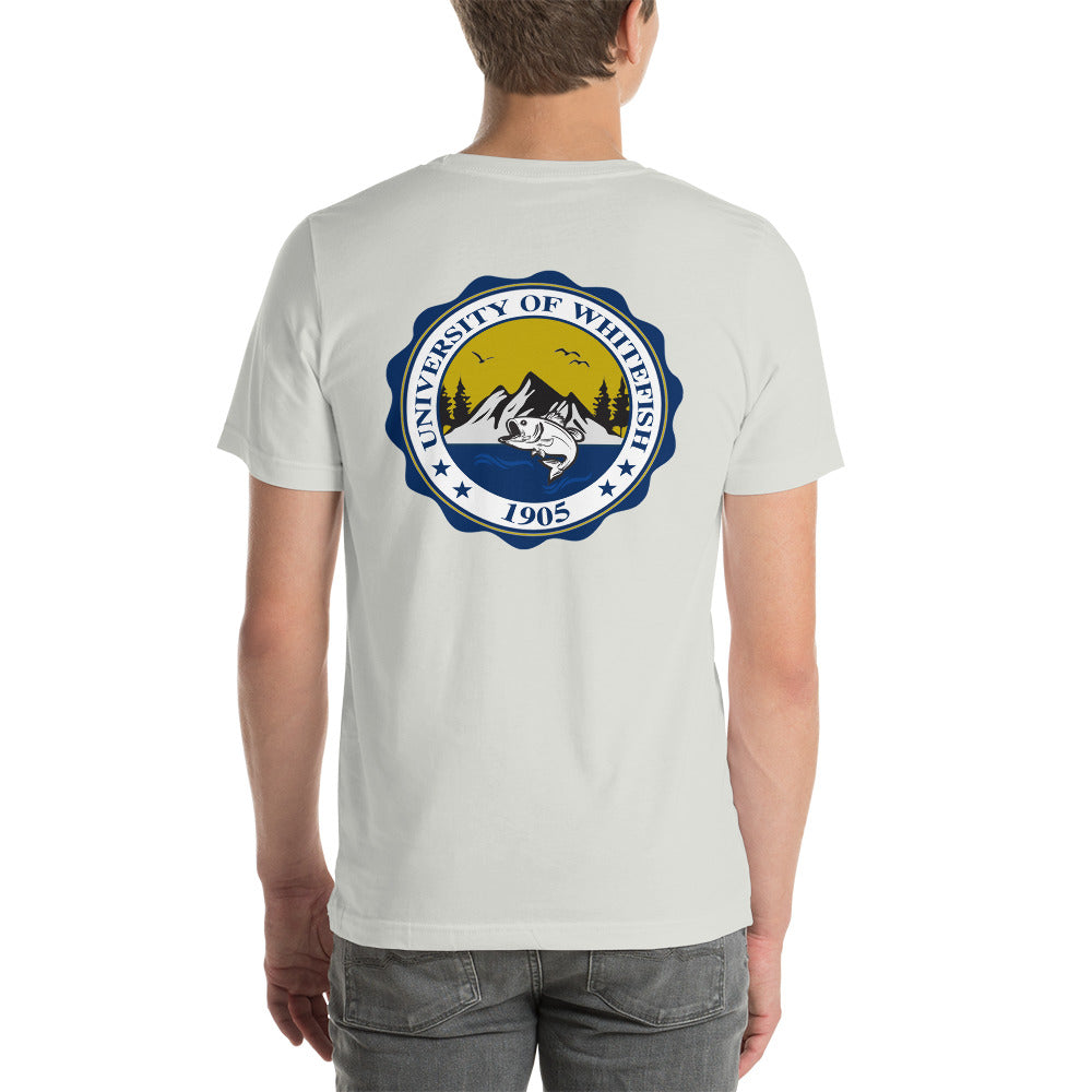 Short-Sleeve Men's/Unisex T-Shirt Modern Crest Back