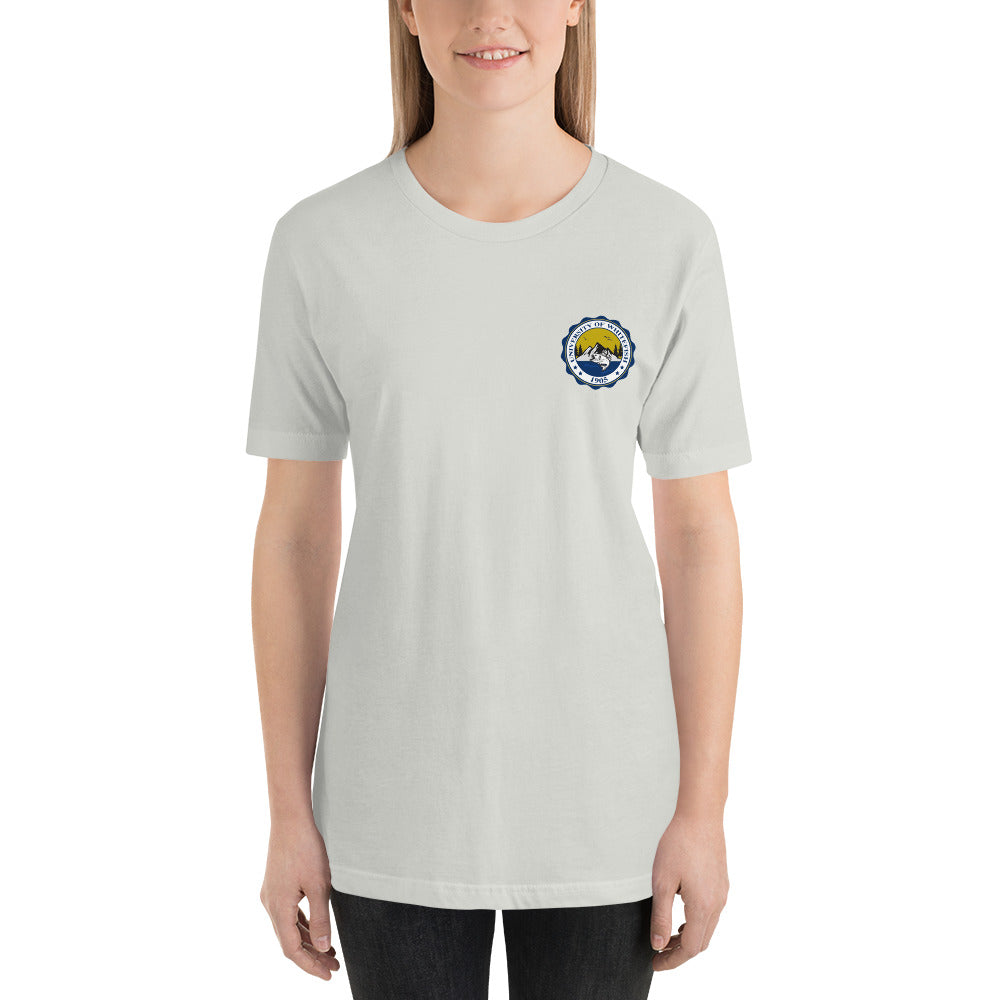Short-Sleeve Women's/Unisex T-Shirt Modern Crest Back