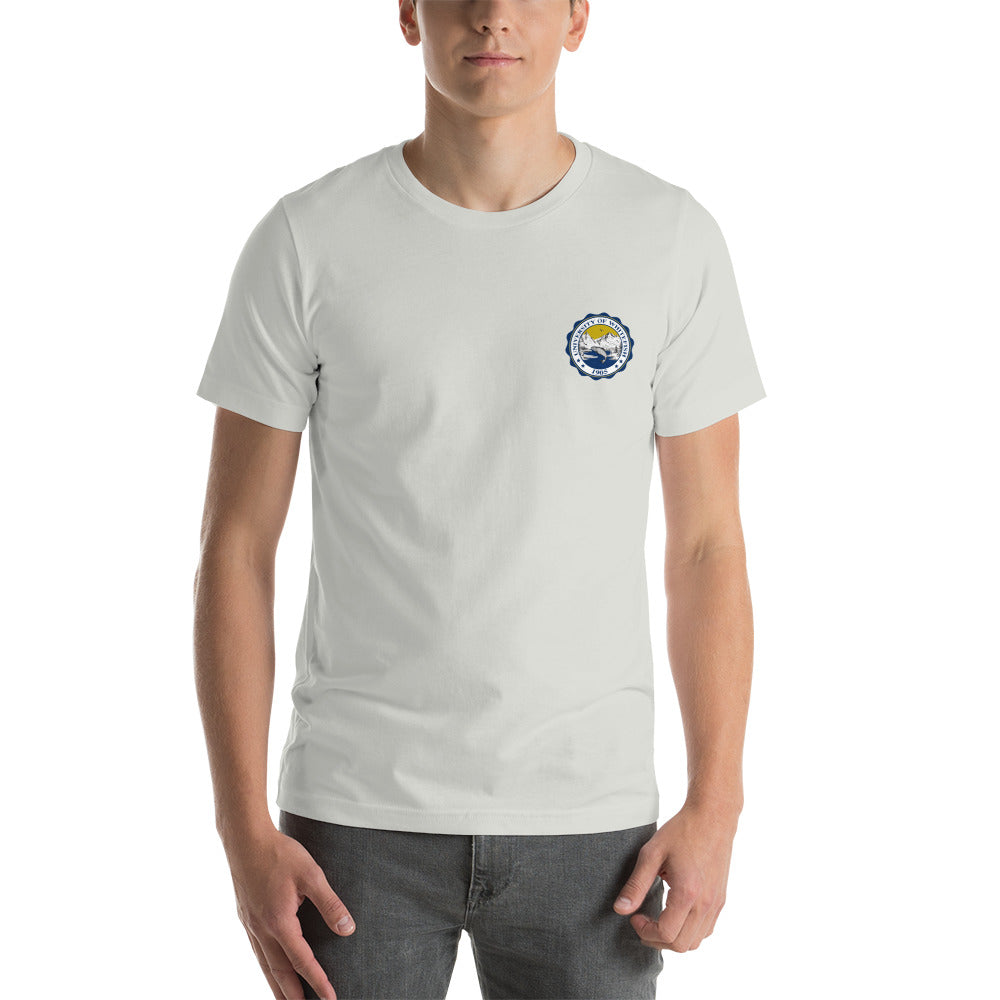 Short-Sleeve Men's/Unisex T-Shirt Traditional Crest Back