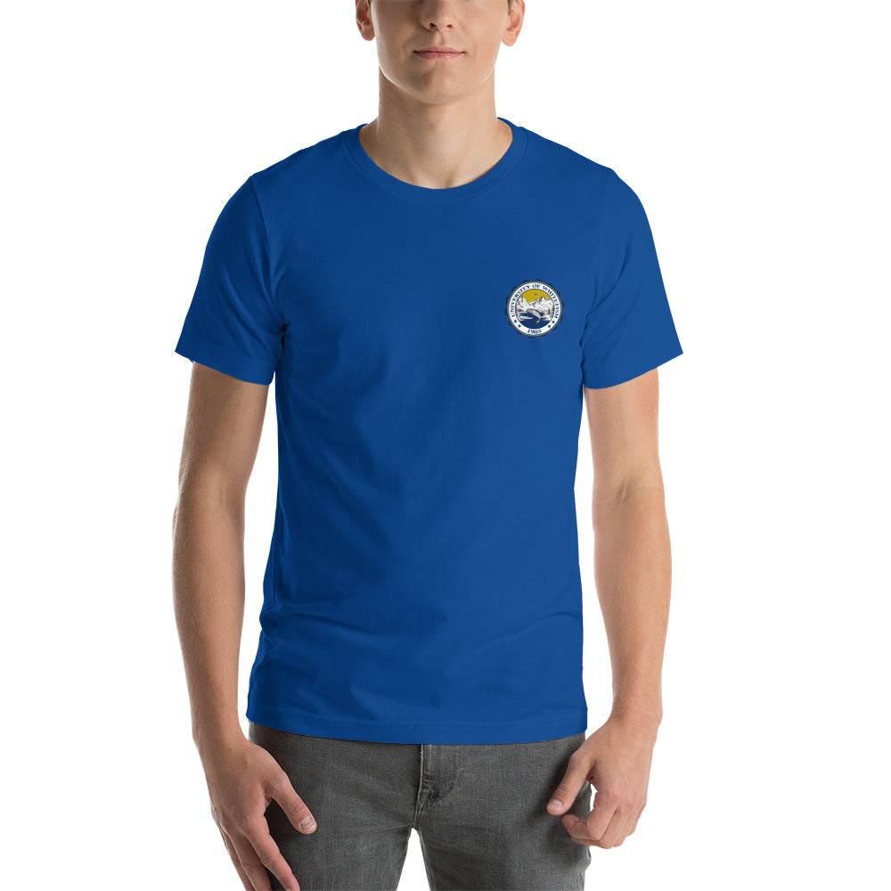 Short-Sleeve Men's/Unisex T-Shirt Traditional Crest Back