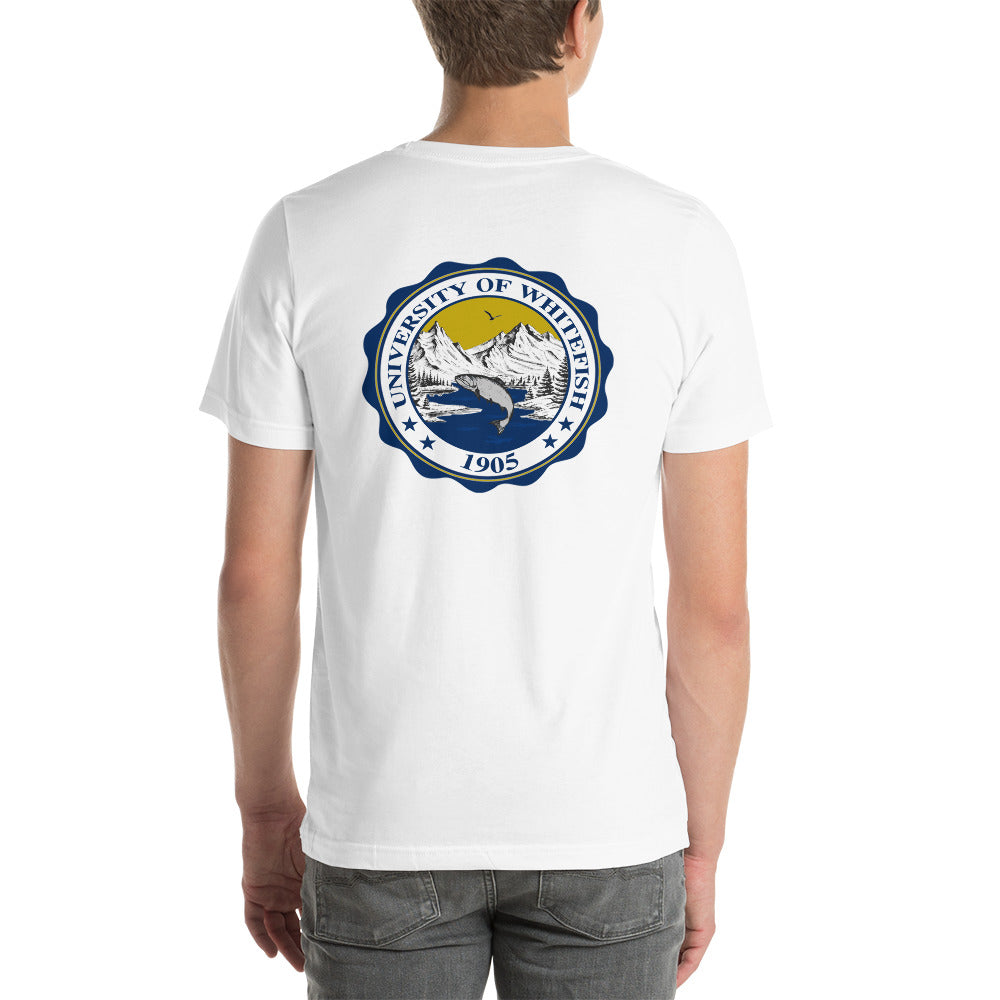 Short-Sleeve Men's/Unisex T-Shirt Traditional Crest Back