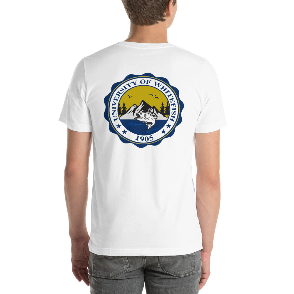 Short-Sleeve Men's/Unisex T-Shirt Modern Crest Back