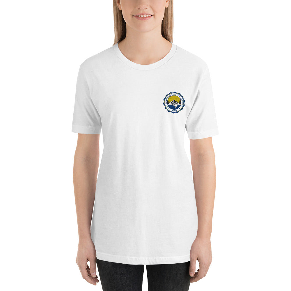 Short-Sleeve Women's/Unisex T-Shirt Modern Crest Back