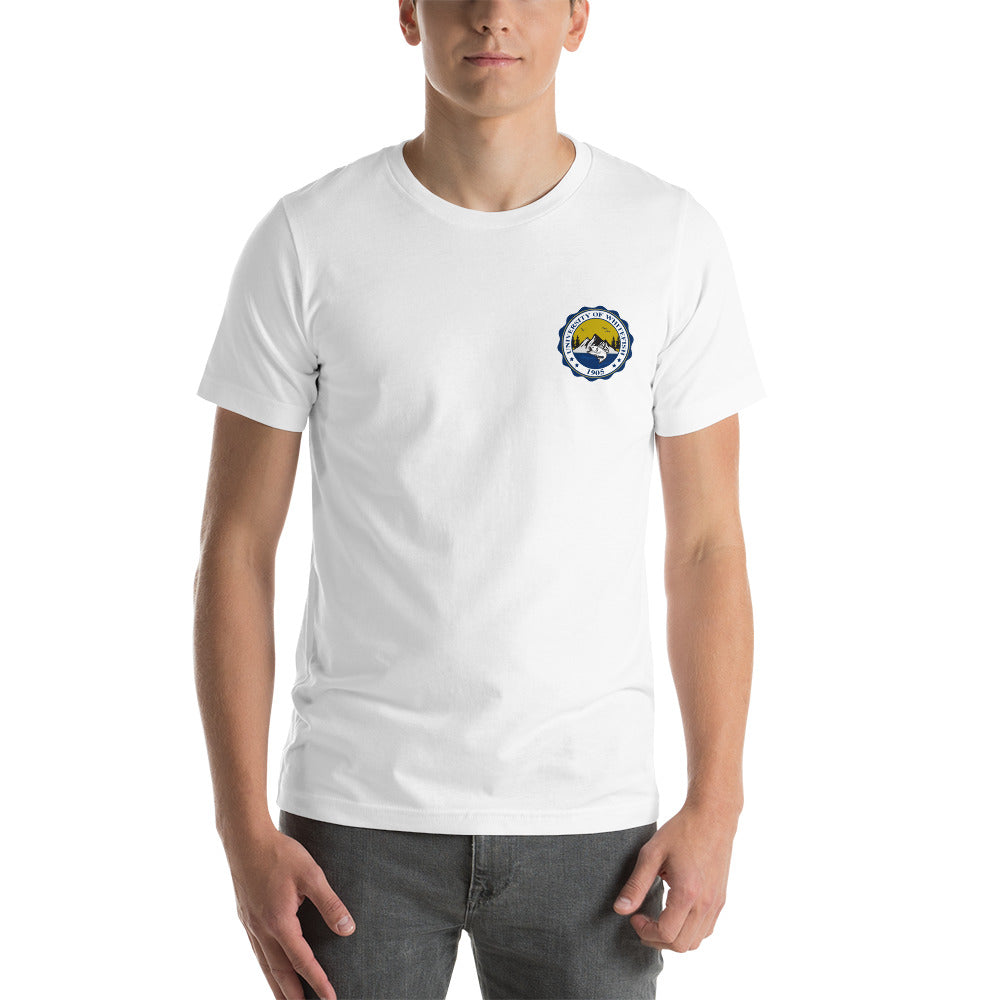 Short-Sleeve Men's/Unisex T-Shirt Modern Crest Back