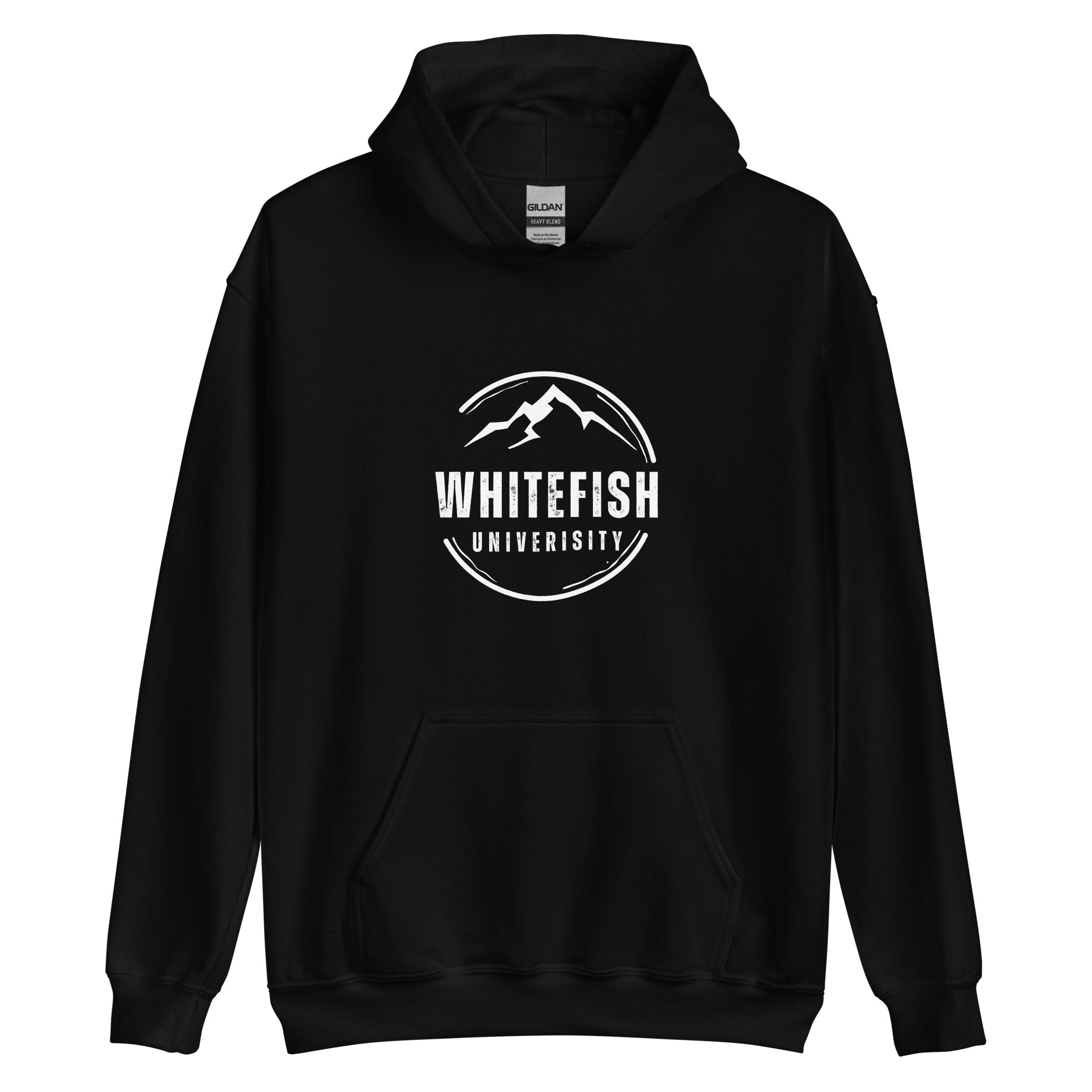 【CPGN STUDIO】Heavy Overfit Midline Vertical Logo Graphic Hoodie in Heather by White Mountaineering – SVRN